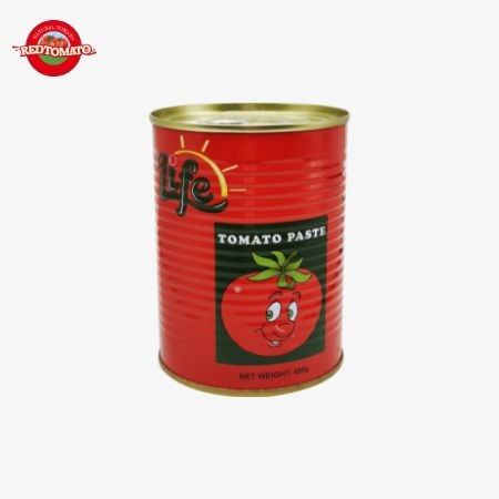 400g κονσερβοποιημένη ζύμη ντομάτας εύκολο να ανοίξει το καπάκι διπλή συμπυκνωμένη Κίνα εργοστάσιο παραγωγής εργοστασιακή τιμή