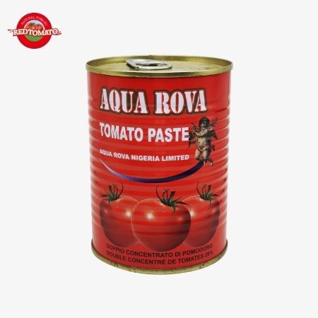 425g κονσερβοποιημένη ζύμη ντομάτας σε κονσερβοποιημένη κονσέρβα με βολικό εύκολο ανοιχτό καπάκι 30%-100% καθαρότητα