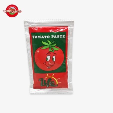 OEM Factory Price ISO Tomato Paste In Poch, 30%-100% καθαρότητα 50g επίπεδη σακούλα κόκκινη παστα ντομάτας