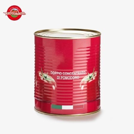 850g κονσερβοποιημένη ζύμη ντομάτας για βελτιωμένο γευστικό προφίλ σε σούπες και στιφάδα