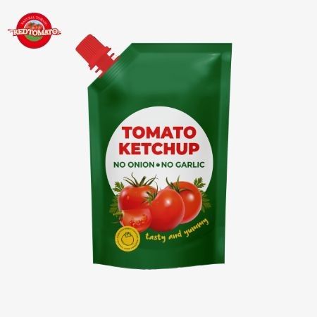1% Brix 210g Sachet Ketchup, καθαρή φυσική γεύση τέλεια για τη γαλλική τηγανητή σάλτσα.