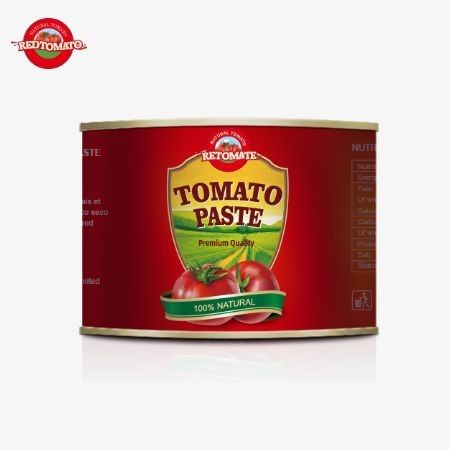 Εύκολα συσκευασμένη 70g κονσέρβα από γλυκιά και ξινή ζύμη ντομάτας με φιλικό προς το χρήστη σκληρό κάλυμμα
