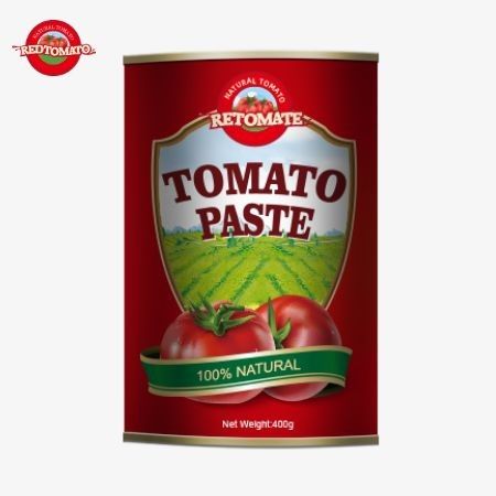 400g ντομάτα πάστα κουτάκι Διεθνή πρότυπα, συμπεριλαμβανομένων εκείνων του ISO HACCP BRC και FDA