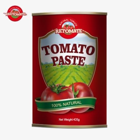 Η κονσερβοποιημένη πάστα ντομάτας 425g συμμορφώνεται με τα παγκόσμια πρότυπα που καθορίζονται από τους κανονισμούς ISO HACCP BRC και FDA