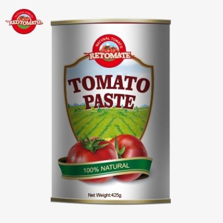 Η κονσερβοποιημένη πάστα ντομάτας 425g πληροί τα παγκόσμια πρότυπα που καθορίζονται από τον κανονισμό ISO HACCP BRC και FDA