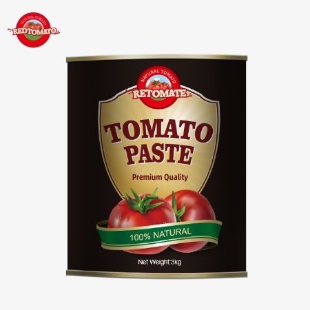 Παραγωγή Πώληση Υψηλής ποιότητας 3kg κονσερβοποιημένη ζύμη ντομάτας Σύμφωνα με τα πρότυπα παραγωγής ISO HACCP BRC FDA