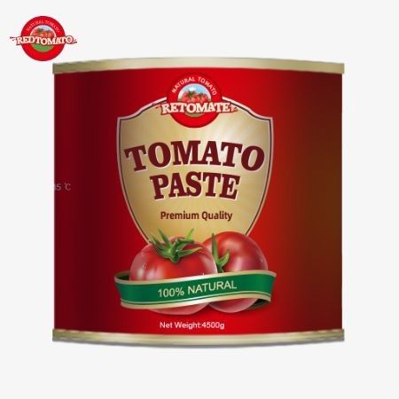 4500g κονσερβοποιημένη ζύμη ντομάτας συμμορφώνεται με τα πρότυπα ISO HACCP και BRC εκτός από τα πρότυπα παραγωγής του FDA