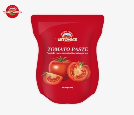Κεφάκι που περιέχει 56g διπλής συμπυκνωμένης ζύμης ντομάτας με καθαρότητα από 28% έως 100%