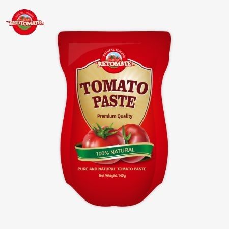 140g Stand-up Sachet of Sweet and Sour Tomato Paste, με καθαρότητα που κυμαίνεται από 22% έως 30%