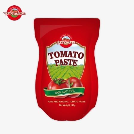 140g Stand-up Sachet of Sweet and Sour Tomato Paste, με καθαρότητα που κυμαίνεται από 22% έως 30%