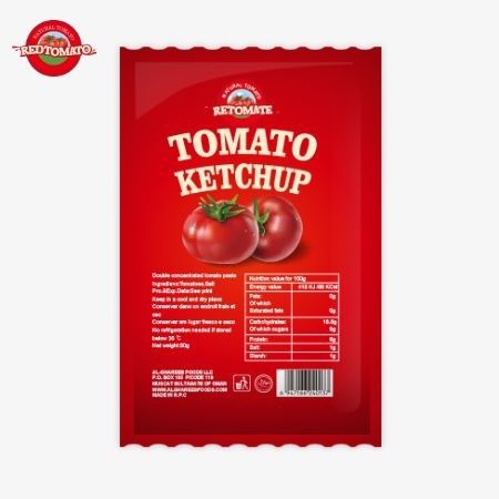 OEM 36g Tomato Ketchup Sachet από την Κίνα Κατασκευασμένο με καθαρά φυσικά συστατικά διαθέσιμα σε εργοστασιακή τιμή