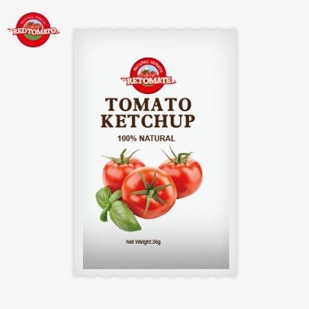 OEM 36g Tomato Ketchup Sachet από την Κίνα Φαρμακείο κατασκευασμένο με καθαρά φυσικά συστατικά που προσφέρονται σε εργοστασιακή τιμή
