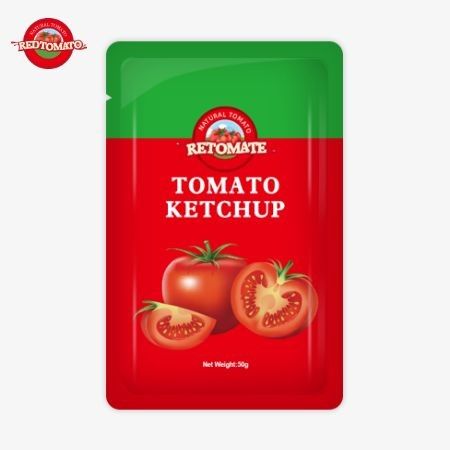 Το OEM 50g Sachet Ketchup προσφέρει βολική συσκευασία εύκολη στη χρήση για εργοστασιακή τιμή