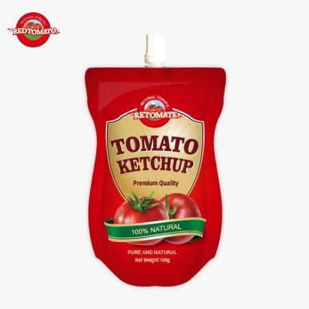 OEM China Factory Price 100g Γλυκιά και Άξινη Φυσική Κετσαπούκ Σακέτα Σάλτσα
