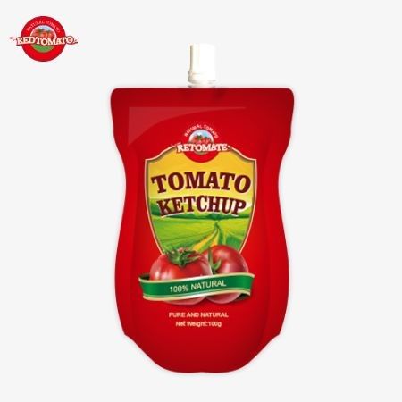 OEM China Factory Price 100g γλυκό και ξινό φυσικό κέτσαπ σακέτα πρότυπα HACCP
