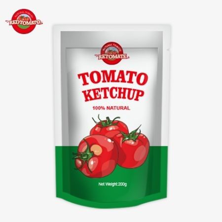 OEM 200g Κέτσαπ με καθαρή φυσική γεύση, τέλεια για την Κίνα