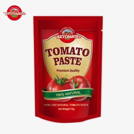 Redtomato Brand 70g Premium Double Concentrated Tomato Paste Bag - Πλούσια γεύση Εύκολο σχεδιασμό