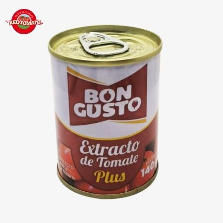 BONCUSTO μάρκα 140g κονσερβοποιημένη ζύμη ντομάτας Brix22-24% παρέχει μάρκα και σχεδιασμό συσκευασίας