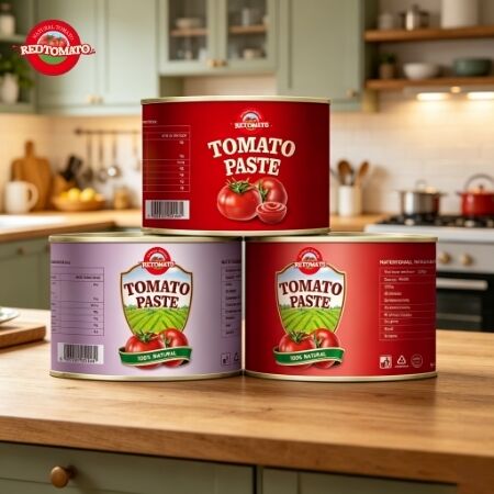 Halal Certified 2200g Canned Tomato Paste with 28-30% Brix for African Muslim Cuisine