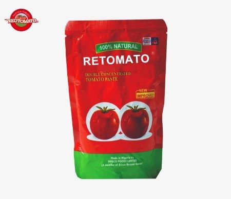 OEM Τριπλή συμπυκνωμένη ζύμη ντομάτας 100g Stand Up Sachet 30%-100% καθαρότητα