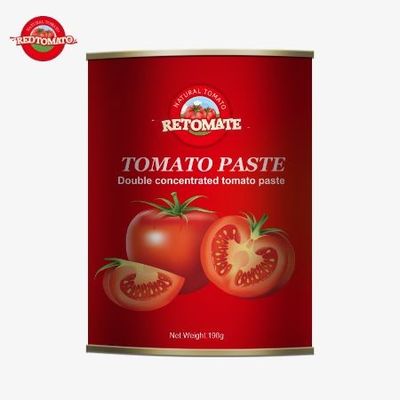 Συμμορφώνεται με τα πρότυπα ISO HACCP και BRC καθώς και τα πρότυπα παραγωγής του FDA 198g κονσερβοποιημένης ζύμης ντομάτας