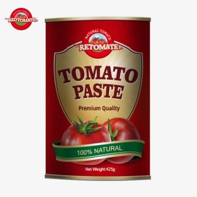 Η παραγωγή για κονσέρβες πάστα ντομάτας 425g συμμορφώνεται με τα διεθνή πρότυπα που καθορίζονται από την ISO HACCP BRC και FDA