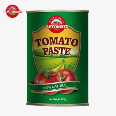 Η κονσερβοποιημένη ζύμη ντομάτας 425g συμμορφώνεται με τα παγκόσμια πρότυπα που καθορίζονται από τους κανονισμούς ISO HACCP BRC και FDA