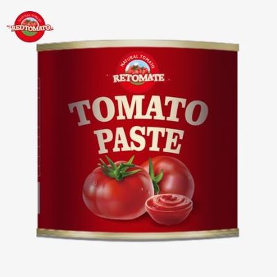 4500g κονσερβοποιημένη ζύμη ντομάτας πληροί τα πρότυπα ISO HACCP και BRC, καθώς και τα πρότυπα παραγωγής του FDA