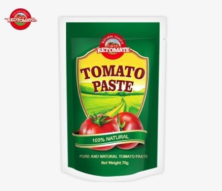 Τα Custom 70g Tomato Stand-Up Pouches από την Perfect είναι ιδανικά για συσκευασίες τροφίμων με εξατομικευμένη εκτύπωση