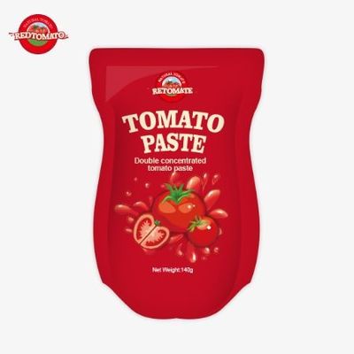 140g Stand-up Sachet Of Sweet And Sour Tomato Paste Περιοχή καθαρότητας: 22% - 30%