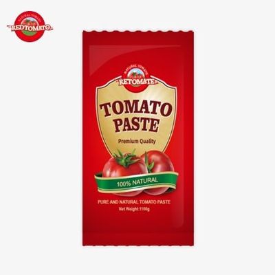 OEM Μικρή τσάντα Τομάτα Κέτσαπ 30g γλυκιά και ξινή γεύση καθαρή φυσική γεύση ISO HACCP BRC FDA πρότυπα