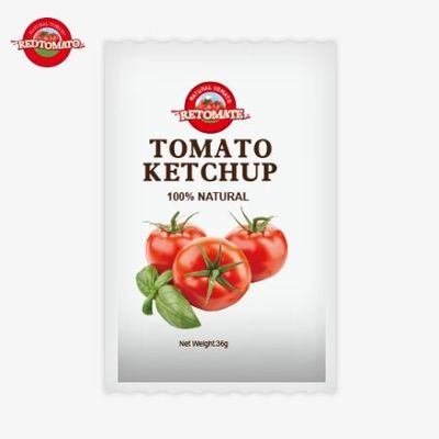 OEM 36g Tomato Ketchup Sachet από την Κίνα Φαρμακείο κατασκευασμένο με καθαρά φυσικά συστατικά που προσφέρονται σε εργοστασιακή τιμή