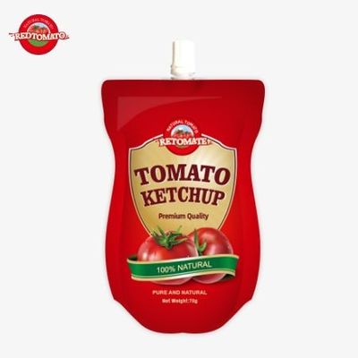 70 γραμμάρια Σακέτ Factory Price Ketchup Καθαρή φυσική γεύση Εύκολο και Διεθνές Πρότυπο