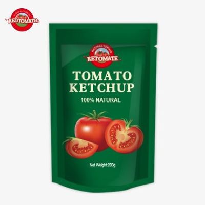 OEM 200g Sachet Ketchup καθαρή φυσική γεύση τέλεια για την Κίνα Factory Price