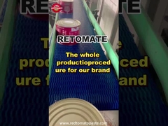 Το εργοστάσιο ντομάτας προσφέρει κονσερβοποιημένη ζύμη ντομάτας με συσκευασμένα σε κονσέρβες 2200g, εξασφαλίζοντας υψηλής ποιότητας φρεσκάδα